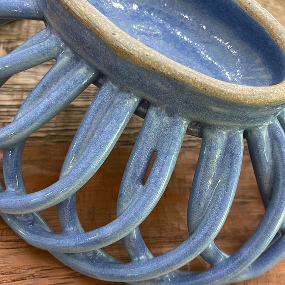 Stoneware Braided Basket - Picture 10 of 14